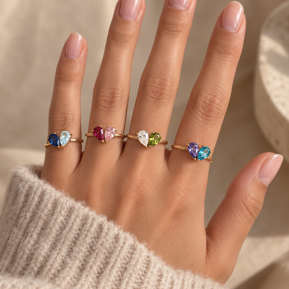 Bague Coeur